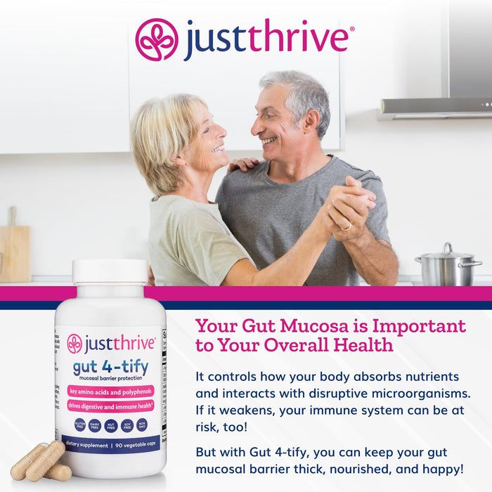 Just Thrive Gut 4-tify 90 Vegetable Capsules