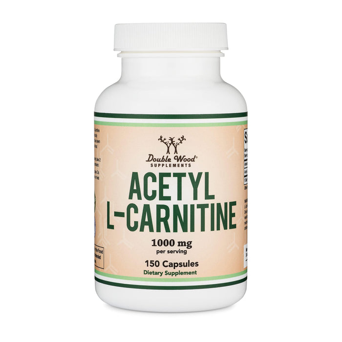 Double Wood Acetyl L-Carnitine 1,000mg Per Serving 150 Capsules