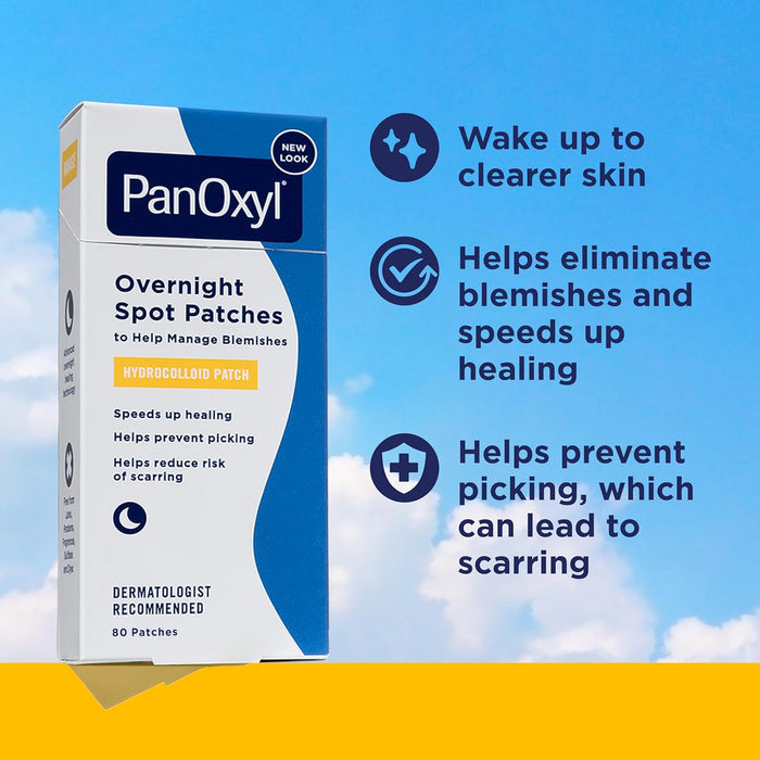 PanOxyl PM Overnight Spot Patches 80 Count