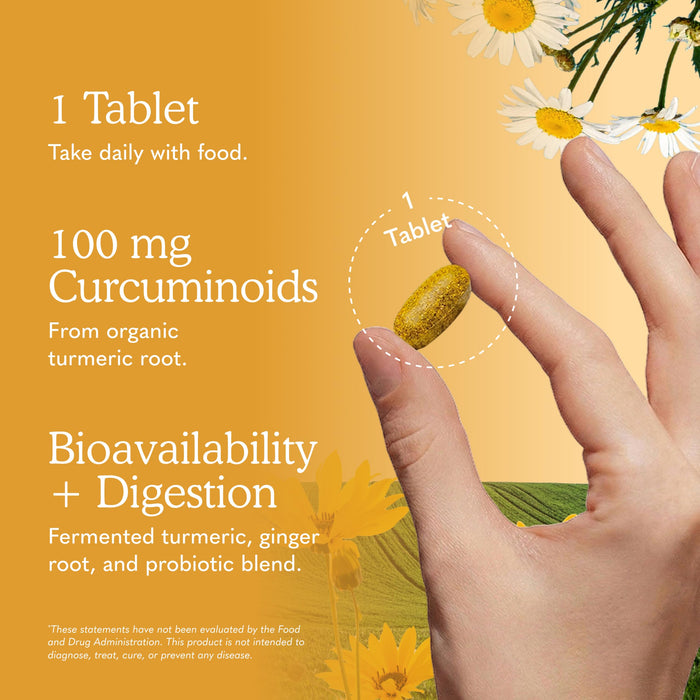 Garden of Life Organics Extra Strength Turmeric - 60 Tablets