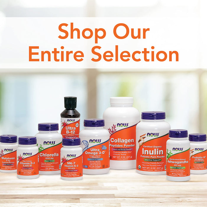NOW Foods Vitamin D-3 5,000 IU 240 Softgels