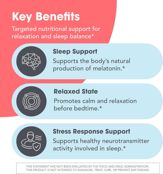 Allergy Research Group - Zen Sleep - with P5P and 5-HTP - 60 Vegetarian Capsules