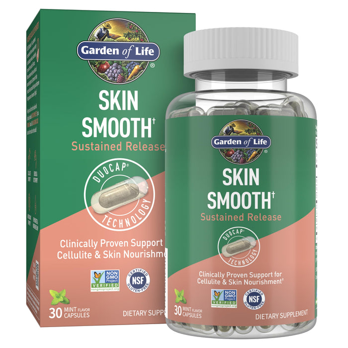 Garden of Life Skin Smooth 30 Plant-Based Capsules