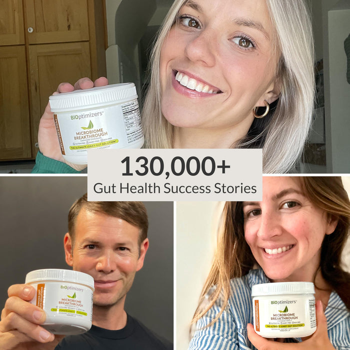 Microbiome Breakthrough Gut Support Powder Chocolate Flavor - 30 Servings