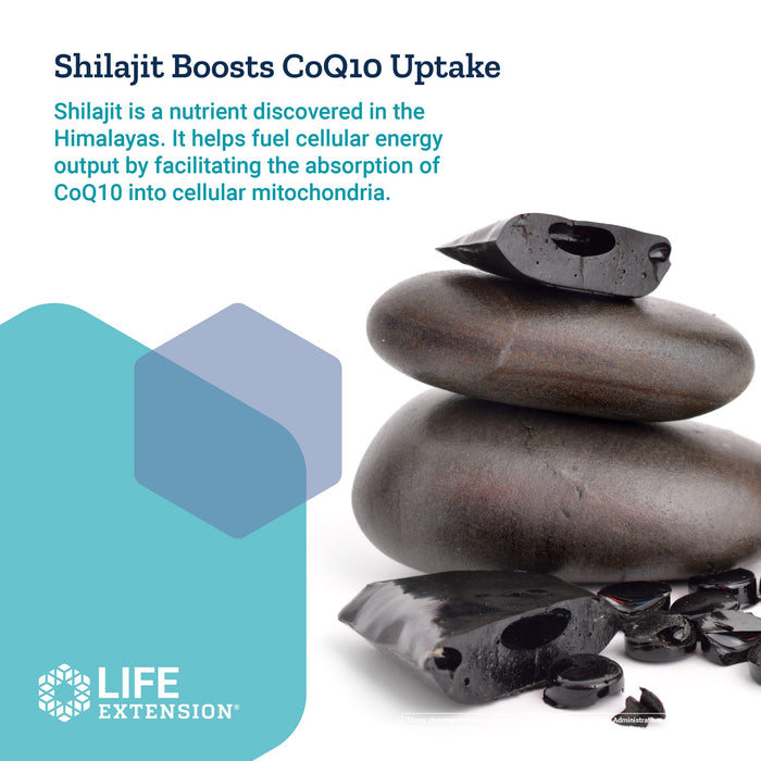 Life Extension Super Ubiquinol CoQ10 100 mg w/Mitochondrial Support 60 Softgels