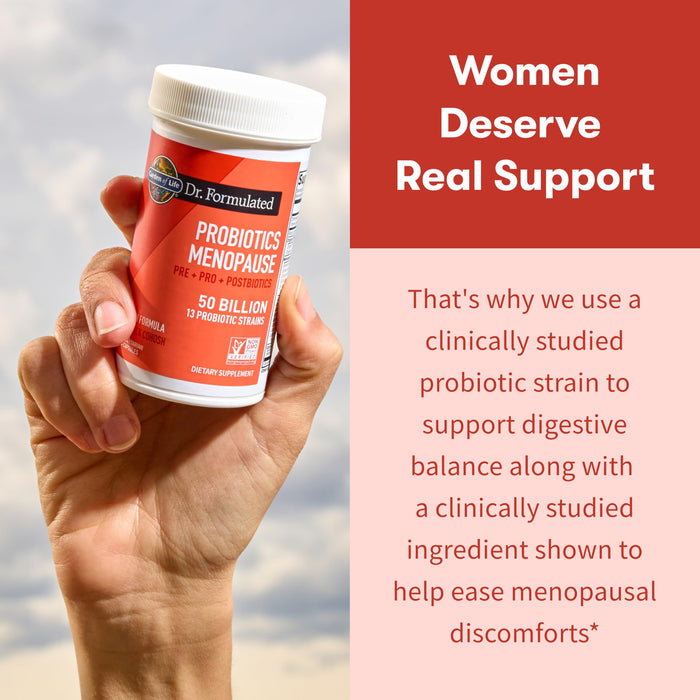 Garden of Life Dr. Formulated Menopause Probiotics - 30 Vegetarian Capsules