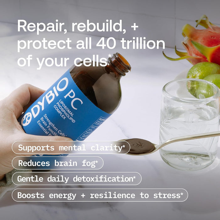 BodyBio Brain Supplement 8 oz PC - Pure Phospholipid Complex