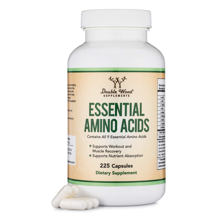 Double Wood Supplements Essential Amino Acids 225 Capsules