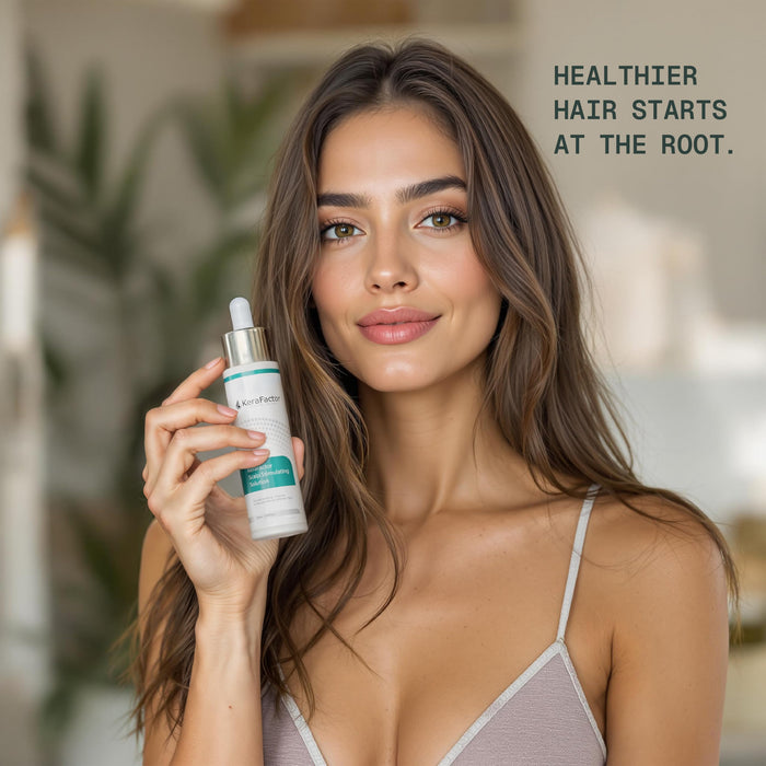 KeraFactor Scalp Stimulating Solution - 7 Biomimetic Growth Factors - 50 ml