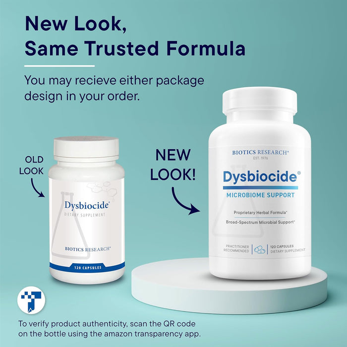 BIOTICS Research Dysbiocide 120 Capsules