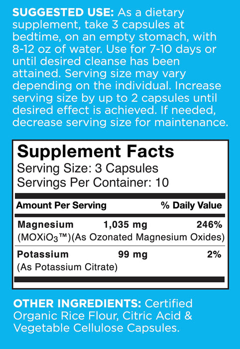 nbpure MagO7 Natural Colon Cleanse & Detox - 30 Capsules