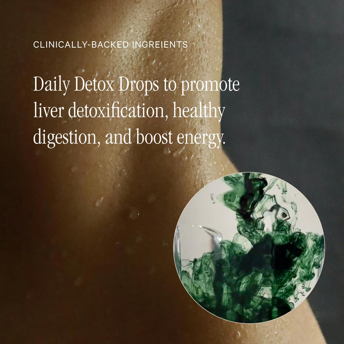 Juna Liquid Chlorophyll Detox Drops, Lemon & Mint Flavor, 3X Strength