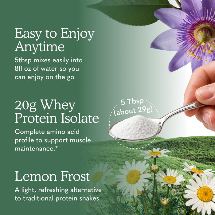 Garden of Life Clear Whey Protein Powder Lemon Frost Flavored, 15.3 oz