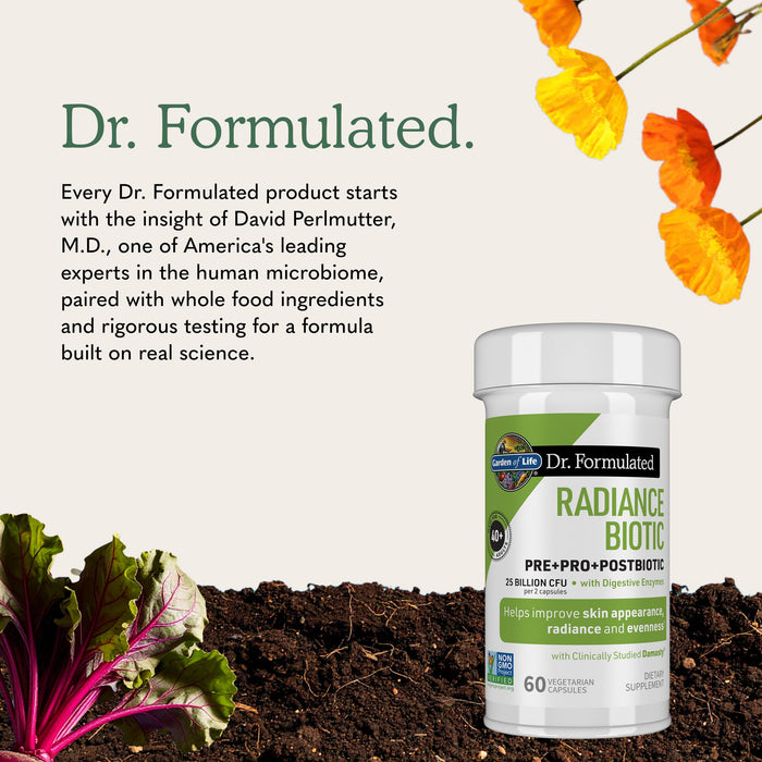 Garden of Life Dr. Formulated Radiance Biotic 40+, 60 Capsules