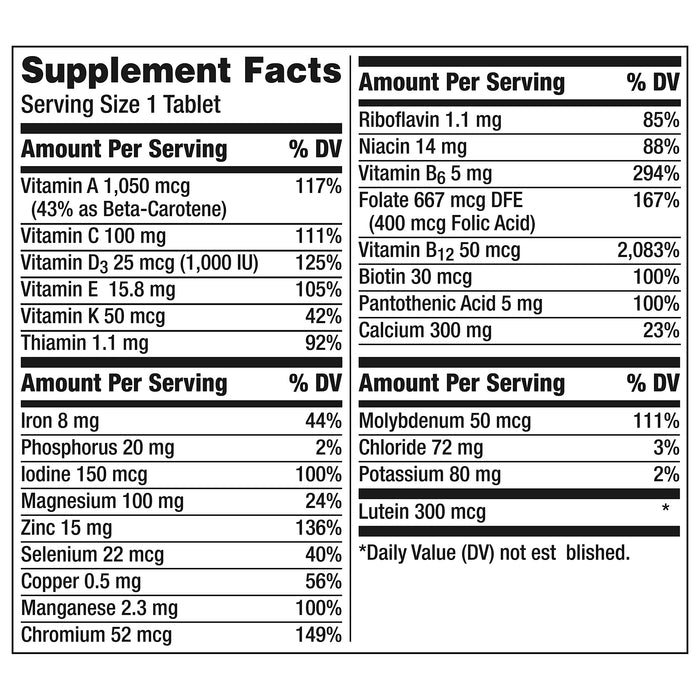 Centrum Silver Women's Multivitamin for Women 50 Plus 200 Ct