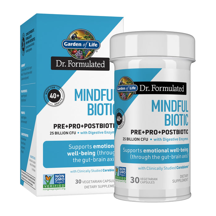 Garden of Life Dr. Formulated Mindful Biotic 40+ 60 Capsules