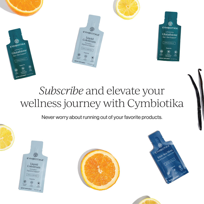 Cymbitika Liposomal Glutathione Supplement –  Citrus Vanilla, 1 Month Supply