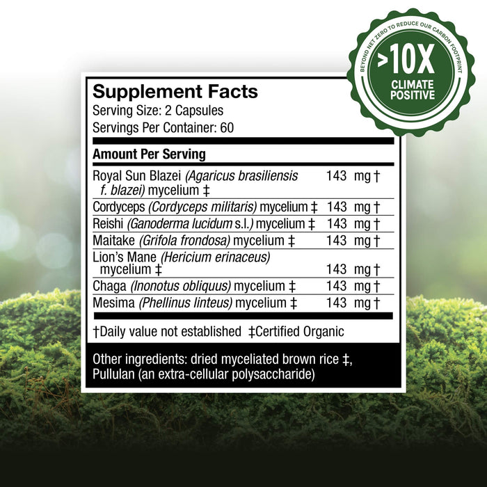 Host Defense Stamets-7, 120 Capsules