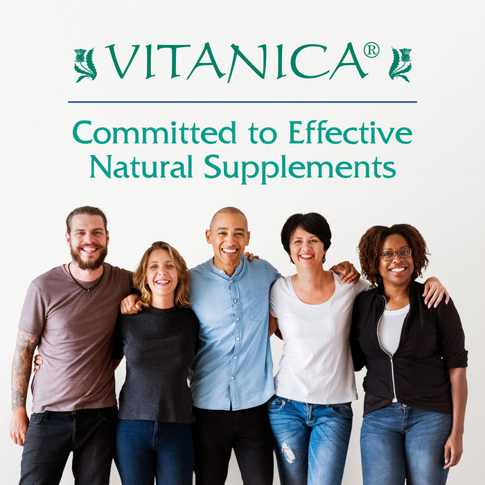 Vitanica GABA Ease Calming Support 60 Capsules Vegan