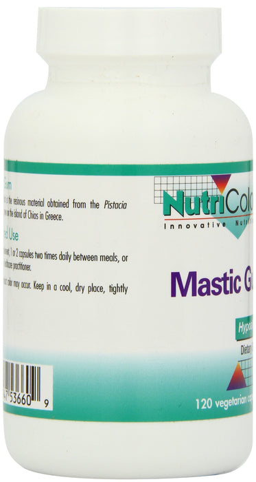 Nutricology Mastic Gum 120 Vegetarian Capsules