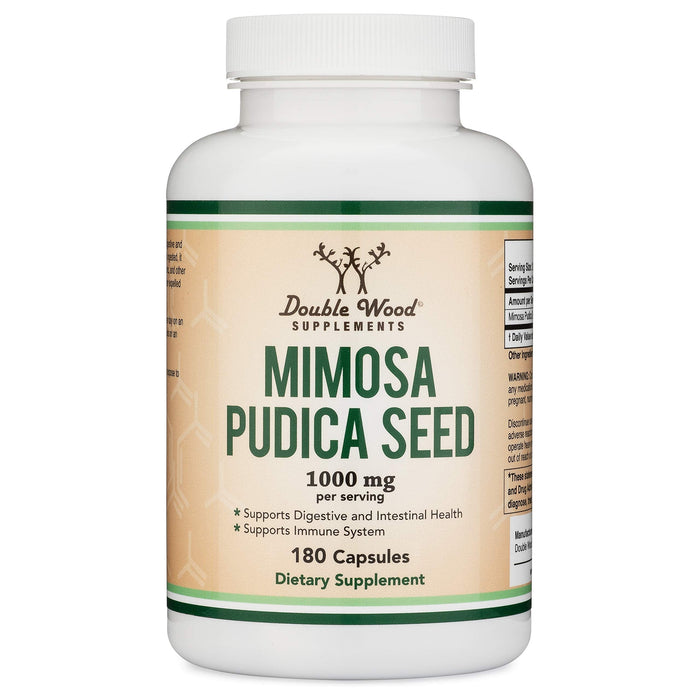 Double Wood Supplements Mimosa Pudica Seed 180 Capsules
