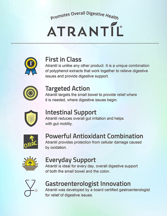 Atrantil 90 Capsules-Polyphenols for Bloating and Gas Relief