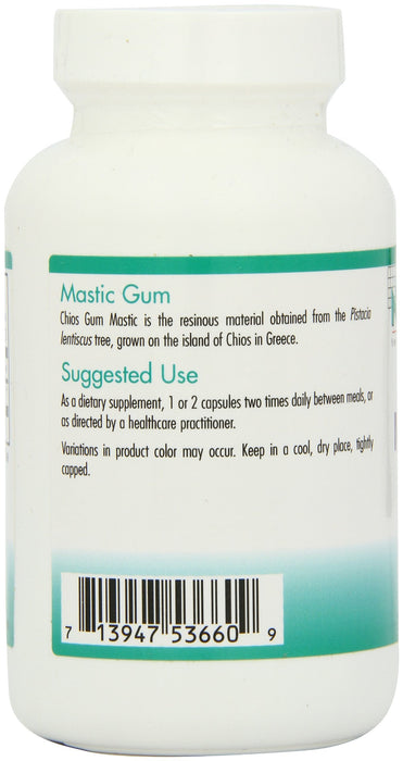 Nutricology Mastic Gum 120 Vegetarian Capsules