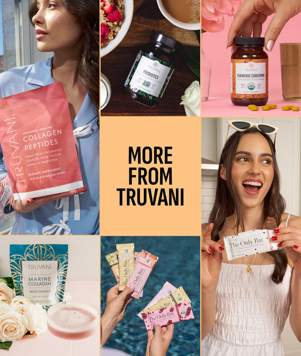 Truvani Vegan Pea Protein Powder Peanut Butter 20g -20 Servings
