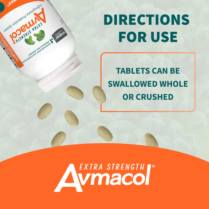 Nutramax Avmacol Extra Strength Broccoli Supplement 75 Tablets