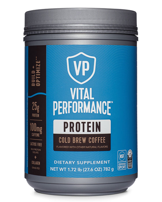 Vital Proteins Performance Protein Powder, Cold Brew Coffee 1.72lb