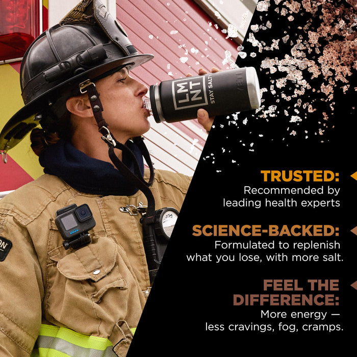 LMNT Zero Sugar Chocolate Caramel Salt Drink Mix 30 Count