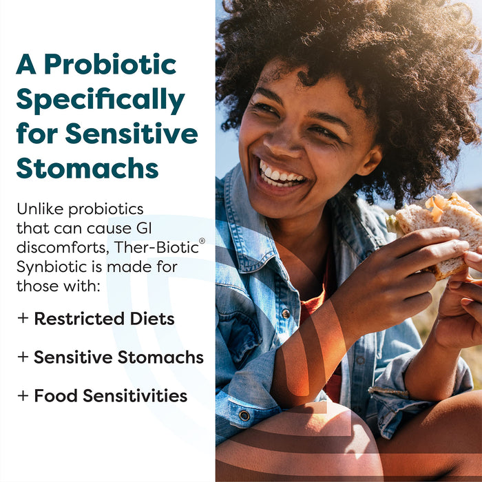 Klaire Labs SFI Health Ther-Biotic Synbiotic - Prebiotics and Probiotics- 30 capsules