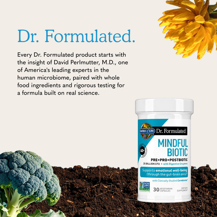 Garden of Life Dr. Formulated Mindful Biotic 40+ 60 Capsules