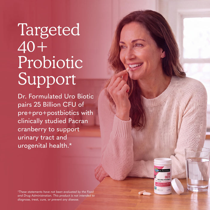 Garden of Life Dr. Formulated URO Biotic 40+, 60 Capsules