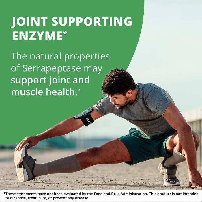 NutraMedix Serrapeptase with Inulin, 120 Capsules