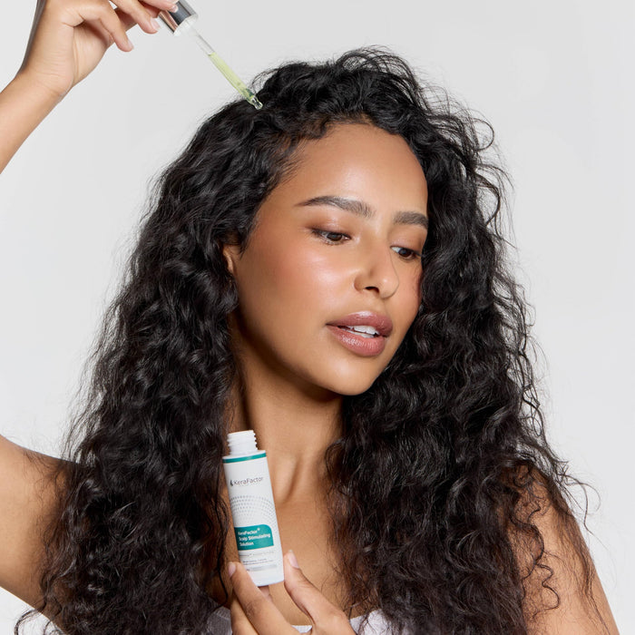 KeraFactor Scalp Stimulating Solution - 7 Biomimetic Growth Factors - 50 ml