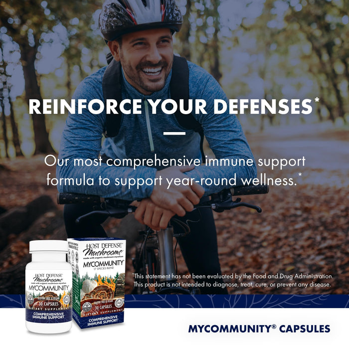 Host Defense MyCommunity 30 Capsules Unflavored