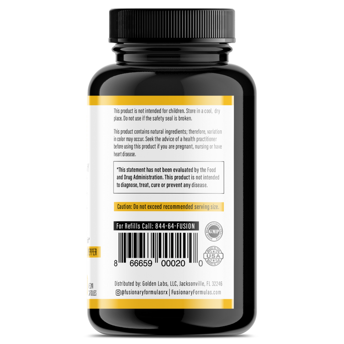 Fusionary Formulas Turmeric Gold