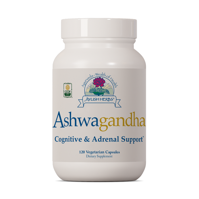 Ayush Herbs Ashwagandha 60 Vegetarian Capsules
