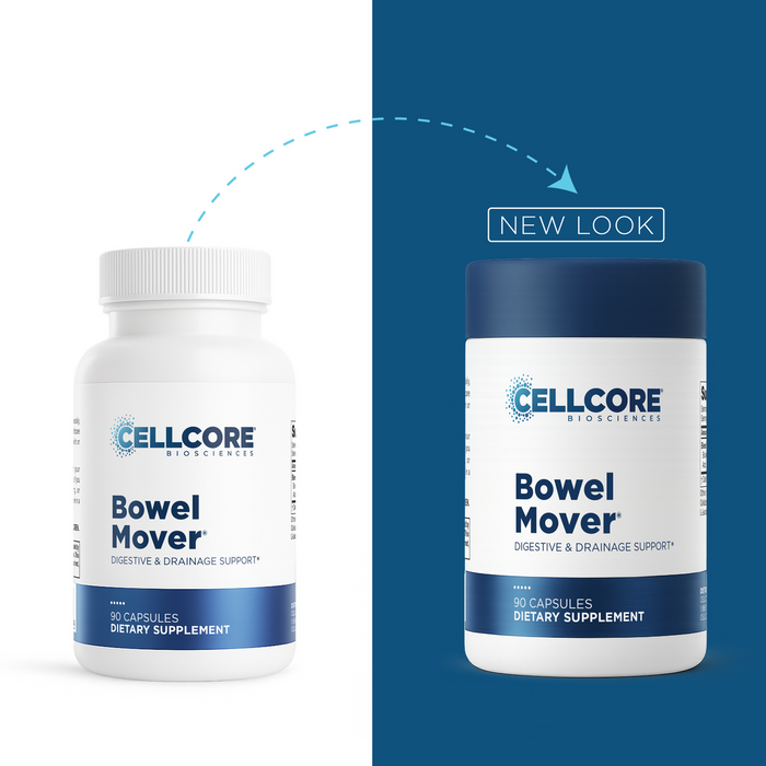 CELLCORE Bowel Mover 90 Capsules - Digestive & Drainage Support