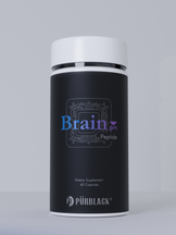 Pürblack® Brain PM Nootropic Peptide Capsules, 60 Count