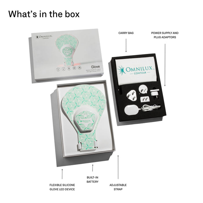 Omnilux Glove – Anti-Aging LED Therapy for Hands & Joints