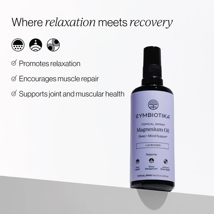 CYMBIOTIKA Topical Magnesium Oil Spray for Body