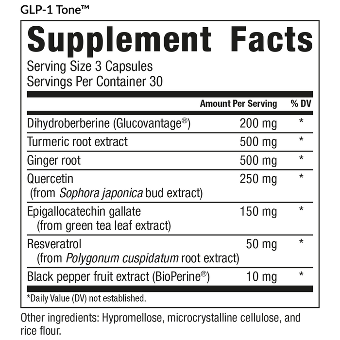 Equilife GLP-1 Tone - 90 capsules
