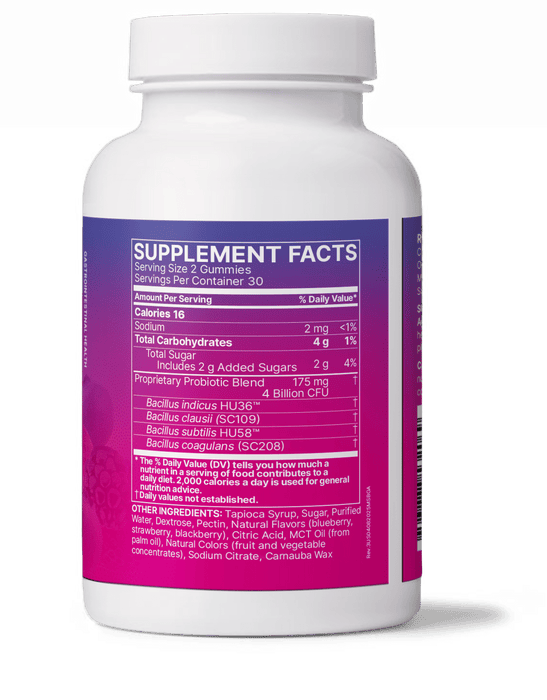 Microbiome Labs MegaSporeBiotic Gummies for Adults 60