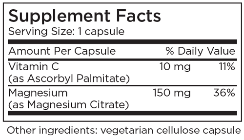 Metabolic Maintenance Magnesium Citrate