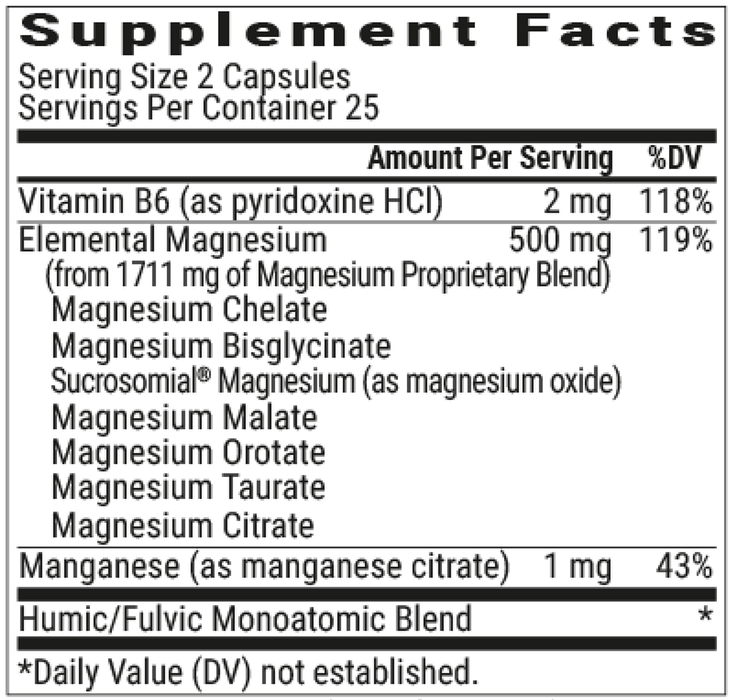 BiOptimizers Magnesium Breakthrough Supplement - 50 veg Caps