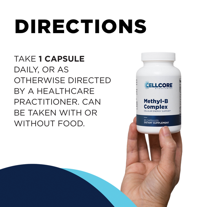Cellcore Methyl-B Complex 60 Capsules