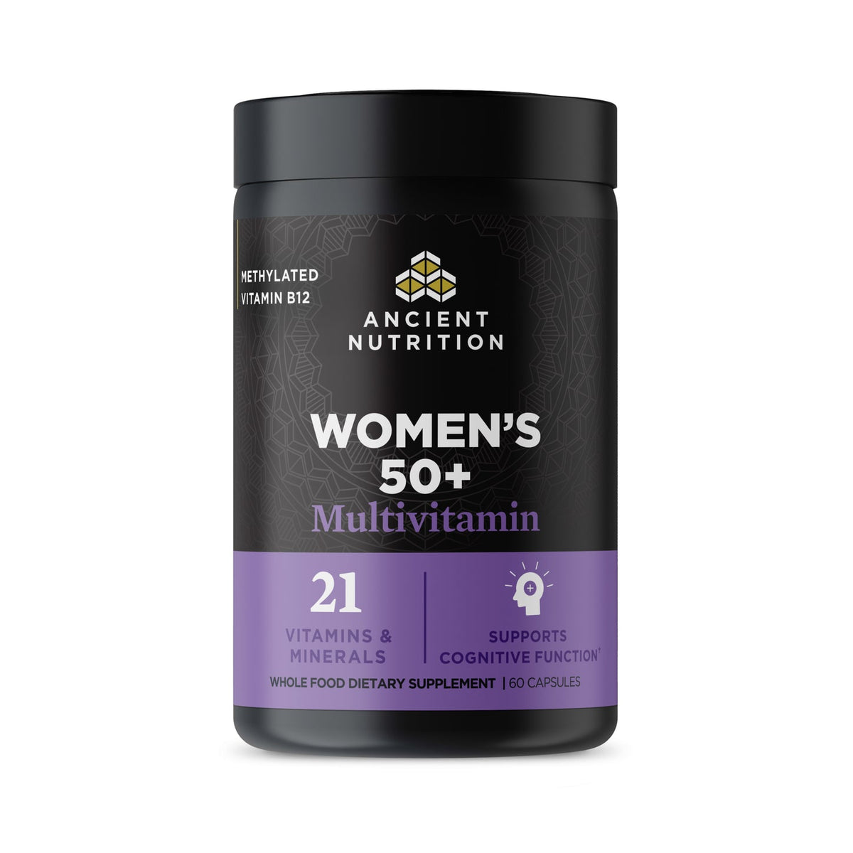 Ancient Nutrition Women’s 50+ Multivitamin - 60 capsules — Hebron Nutrition
