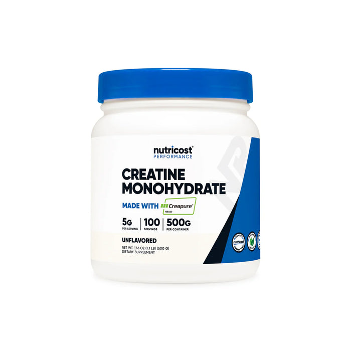 Nutricost Creapure Creatine Monohydrate Powder 500g